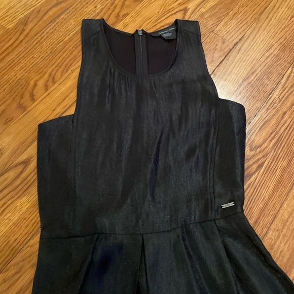 Armani Exchange Black Dress Size 2 - Picture 3 of 8